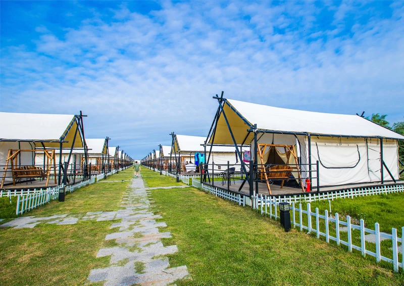 glamping safari tents